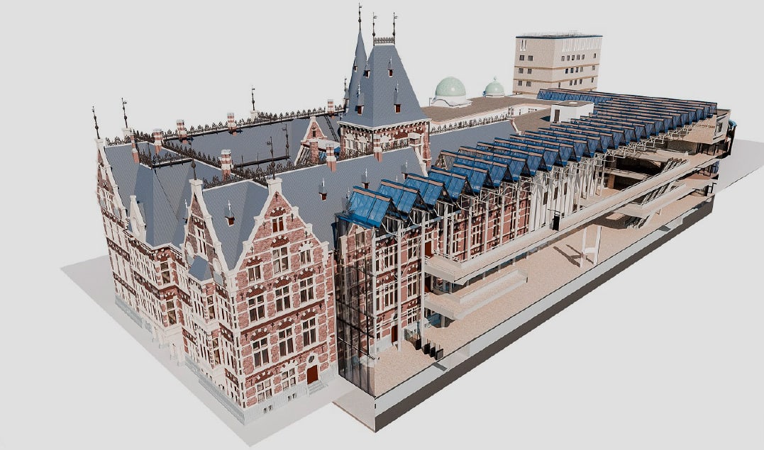 BIM-model / Binnenhof / 2017